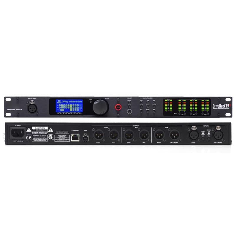 dbx DriveRack PA2 Loudspeaker Management Processor